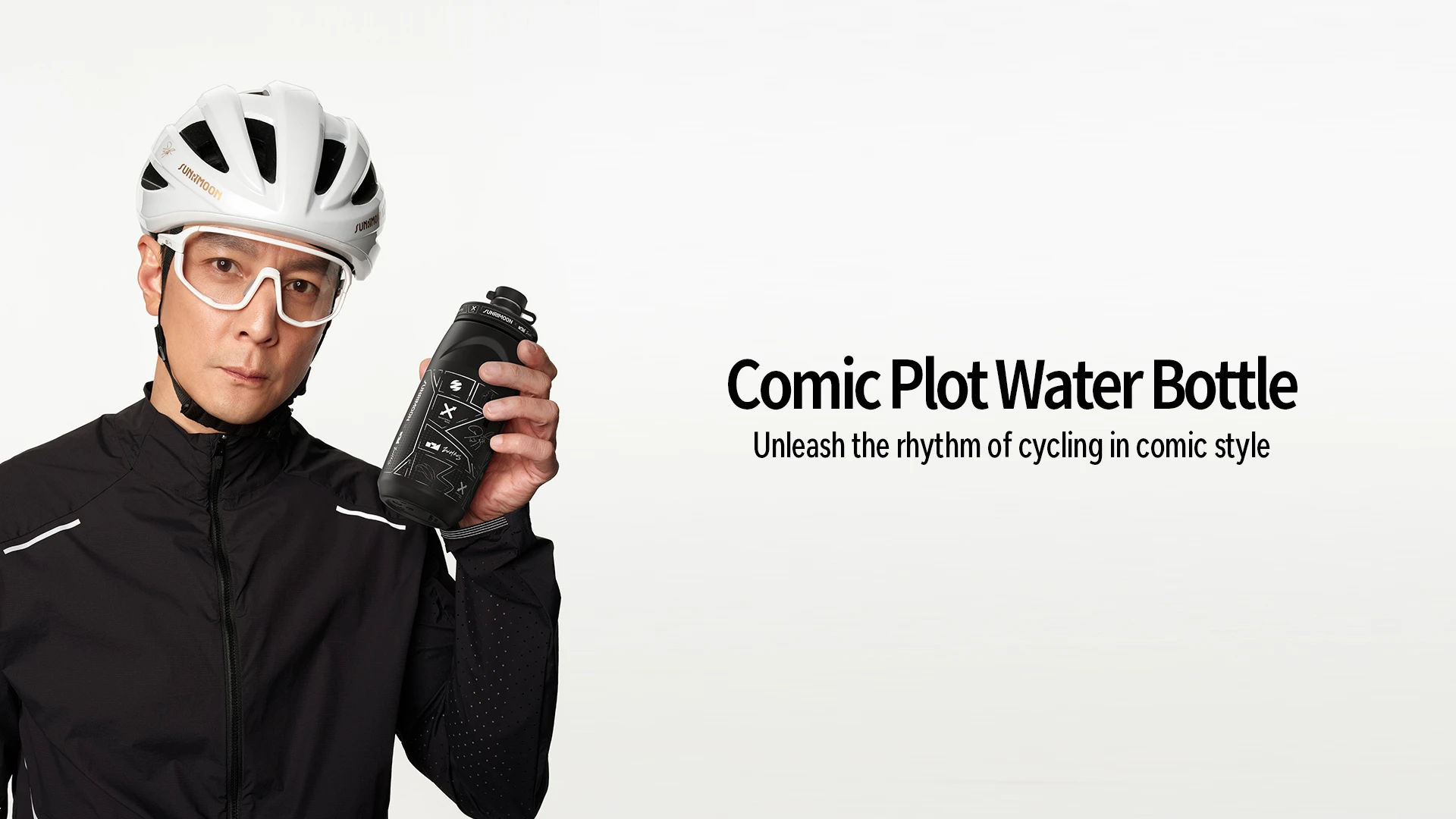 Comic Plot Inspired Design
Following the design language of the "Lnkmark" helmet,drawing inspiration from the worid of comics.Bold black-and-white lines sketch the speed and spirit of the ride.